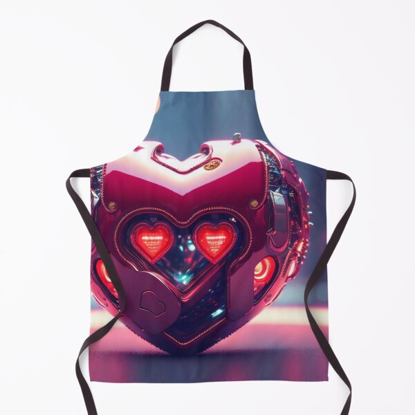 Item preview, Heart-shaped robot designed and sold by M-Y-A-R-T-.