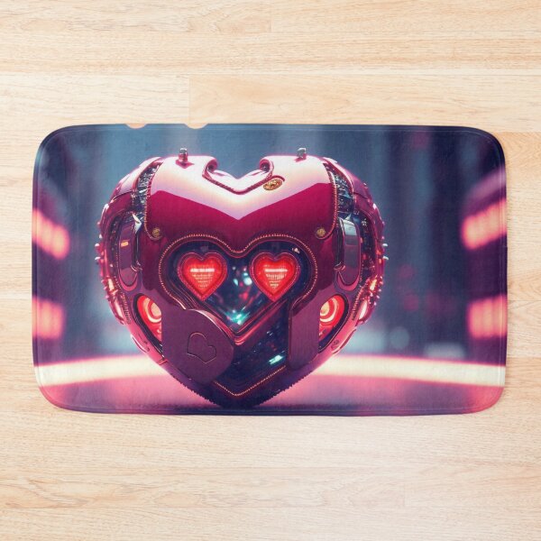 Item preview, Heart-shaped robot designed and sold by M-Y-A-R-T-.