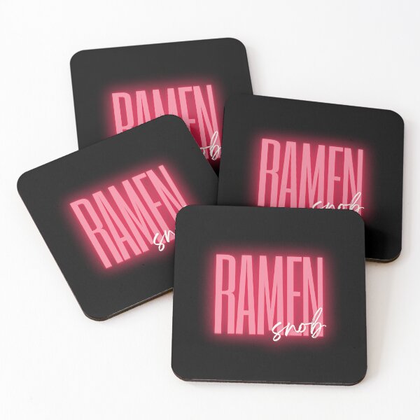 Item preview, Ramen Snob Typography designed and sold by WhitepaperStyle.