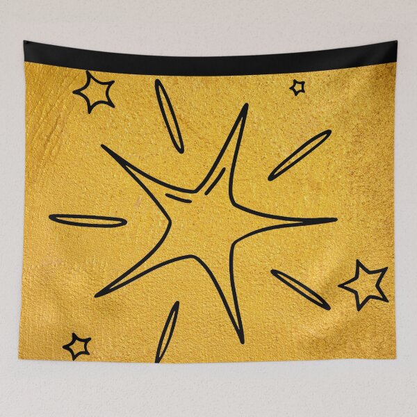 Item preview, gold star designed and sold by Venezuelaaaaa.