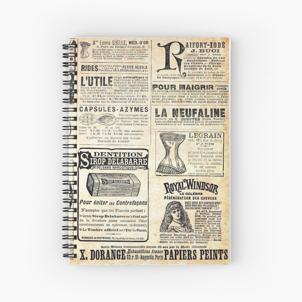 Vintage Newspaper Wrapping Paper