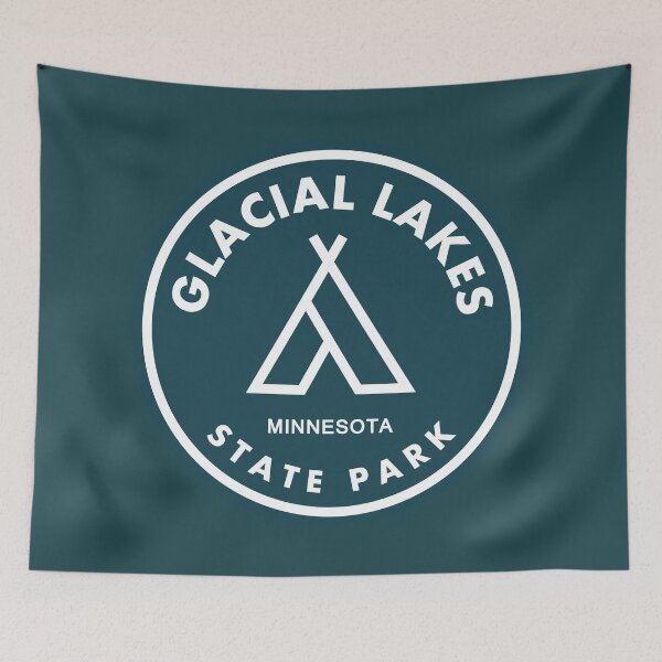 Item preview, Glacial Lakes State Park Minnesota Tent designed and sold by bivenart.