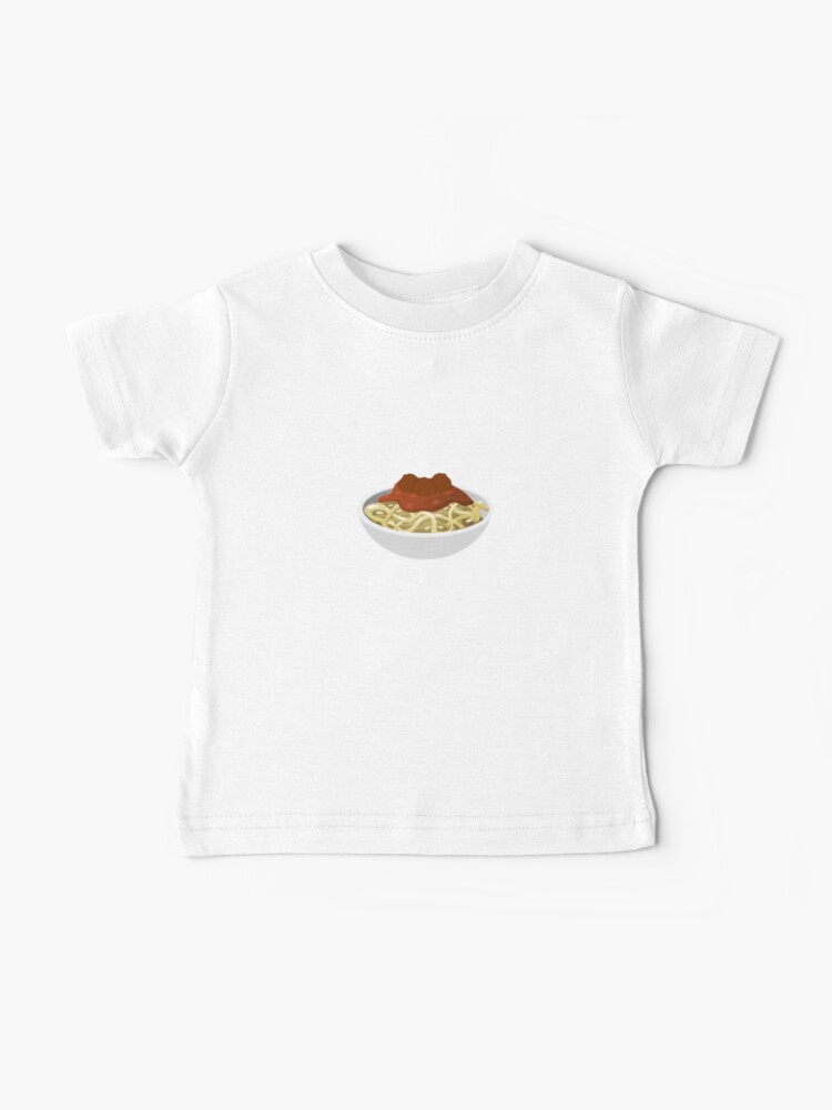 Thumbnail 1 of 2, Baby T-Shirt, Less Upsetti More Spaghetti designed and sold by coolfuntees.