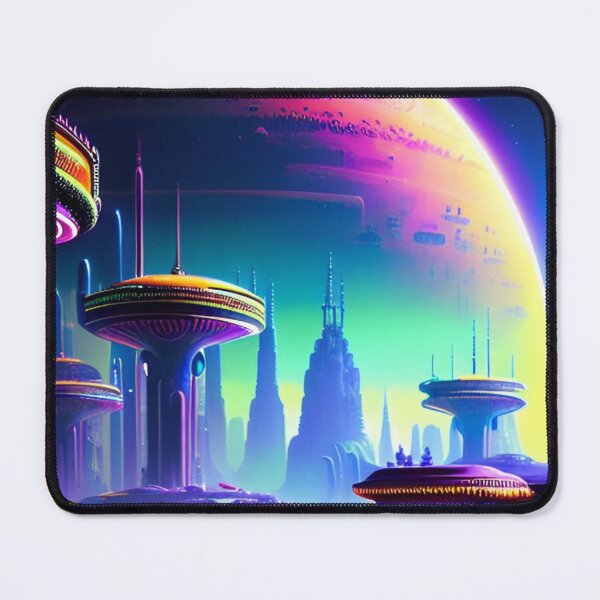 Item preview, Psychedelic Cyberpunk Alien Dreamscapes 126 designed and sold by Benito Del Ray.