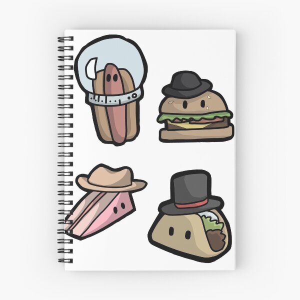 Item preview, Food with Hats! designed and sold by defyingmonotony.