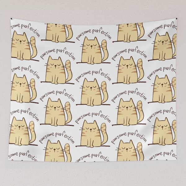Item preview, pawsome purfection designed and sold by T-shirtJohny.