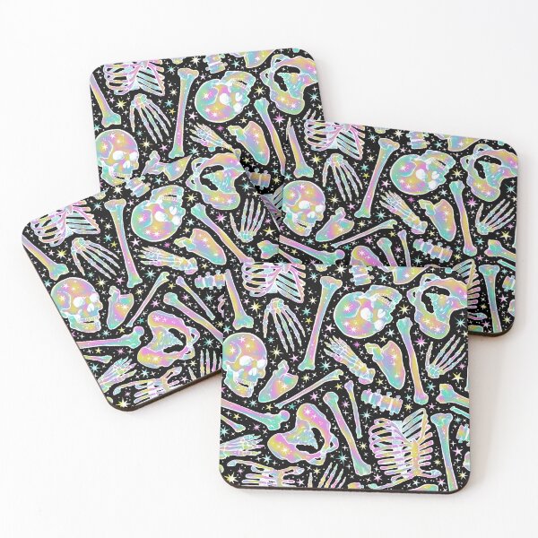Item preview, Starlit Scattered Skeleton Bones designed and sold by Paisley Yazel.