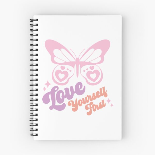 Item preview, Love yourself first cute positive aesthetic quote  designed and sold by Loveartse.