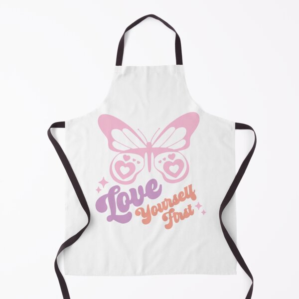 Item preview, Love yourself first cute positive aesthetic quote designed and sold by Loveartse.