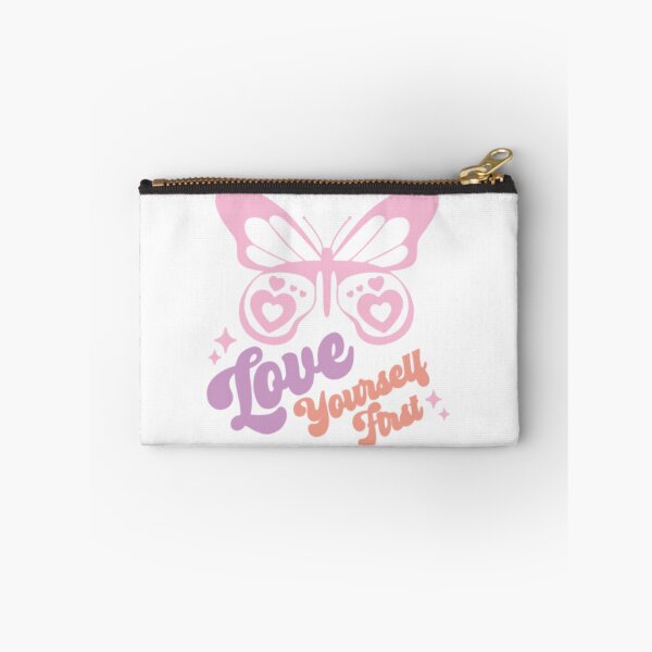 Item preview, Love yourself first cute positive aesthetic quote  designed and sold by Loveartse.