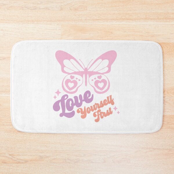 Item preview, Love yourself first cute positive aesthetic quote  designed and sold by Loveartse.