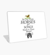 Do You Think Horses Get Songs Stuck In Their Heads? - Tina Belcher Laptop Skin