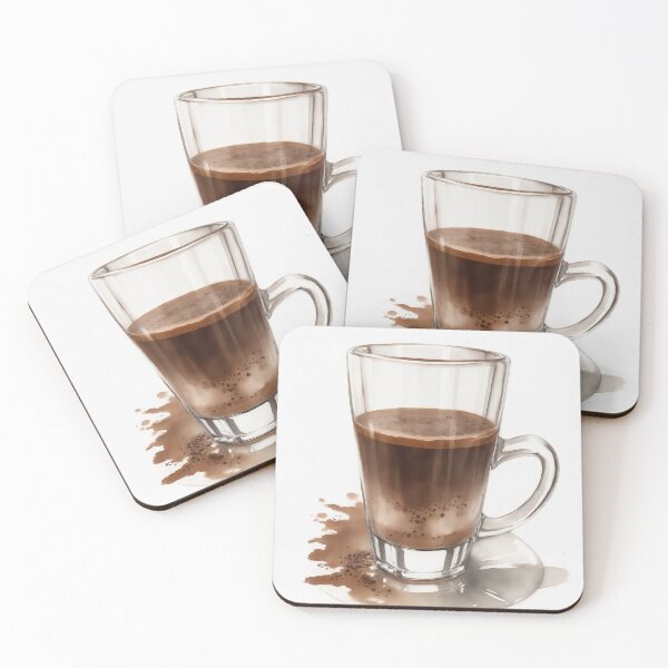 Item preview, Coffee Glass Painting designed and sold by RossWilson12.