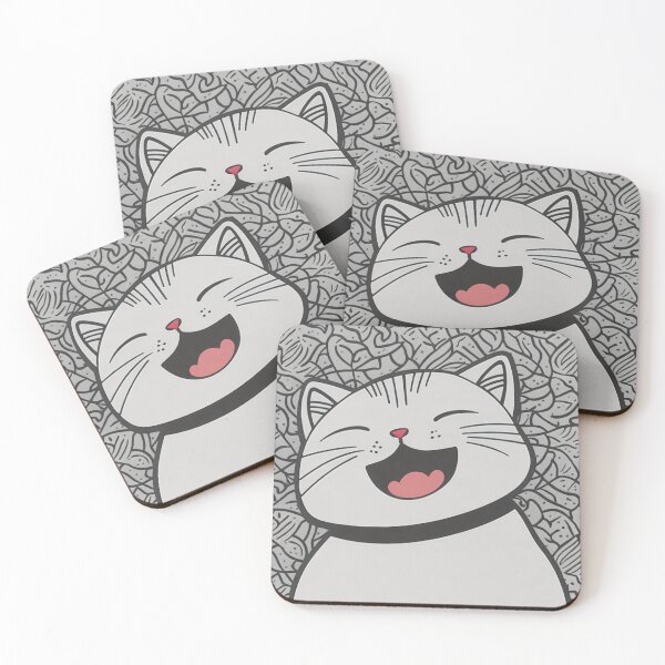 Item preview, Cute Happiest Cat - Pure Delight in Feline Form designed and sold by cocomikozza.
