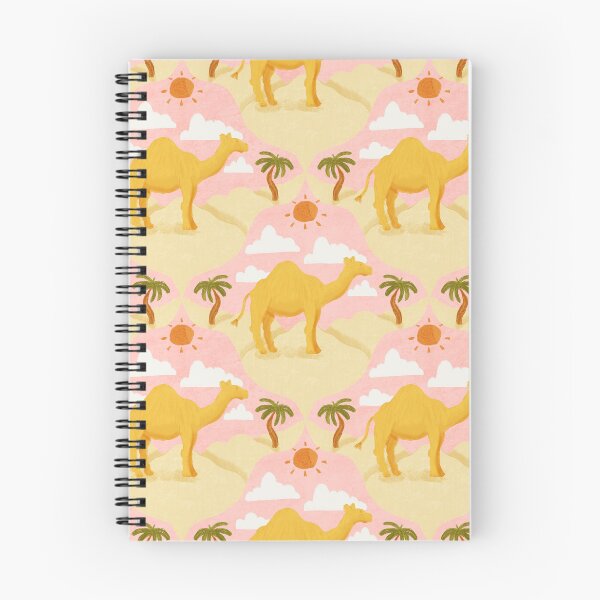 Item preview, Textured Desert Wanderlust: Hand-Drawn Magic with Whimsical Camel Patterns in Pink GD23-A97 designed and sold by Gabba Delgado.