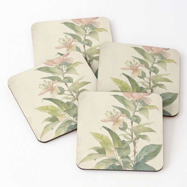 Item preview, Vintage Botanical Watercolour Flower designed and sold by RossWilson12.