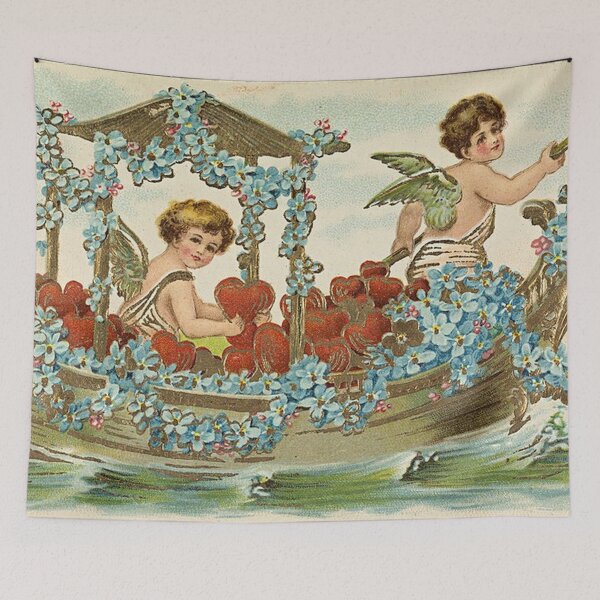 Item preview, Cupids and Flowers designed and sold by tomorrowsart.