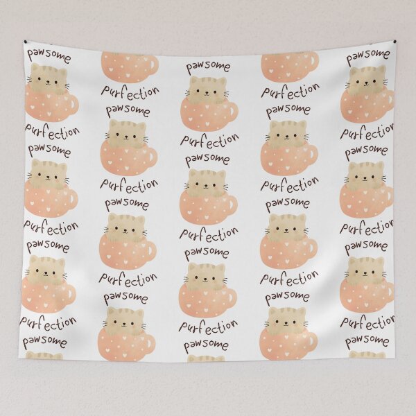 Item preview, pawsome purfection designed and sold by T-shirtJohny.
