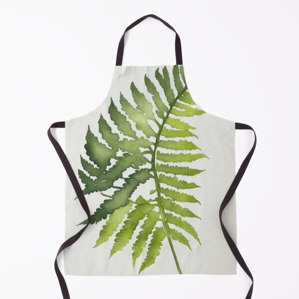 Item preview, Watercolour Green Fern Leaf Painting designed and sold by RossWilson12.