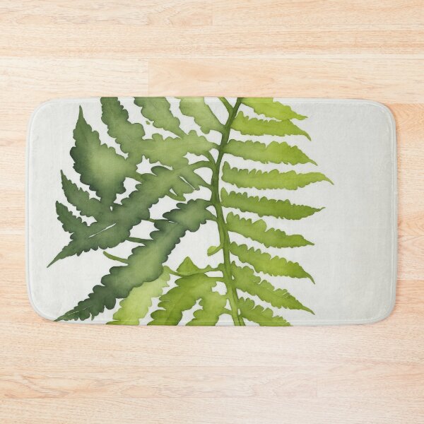 Item preview, Watercolour Green Fern Leaf Painting designed and sold by RossWilson12.
