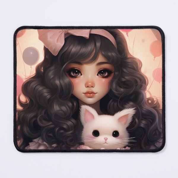 Artikelvorschau, Kawaii Chibi Girls And Animal Collection entworfen und verkauft von MTJ-Mushrooms.