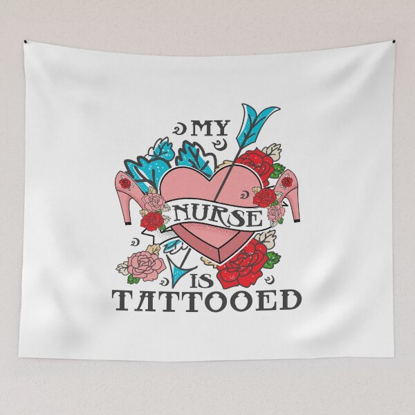 Item preview, nurse tattoo designed and sold by vibeno1.