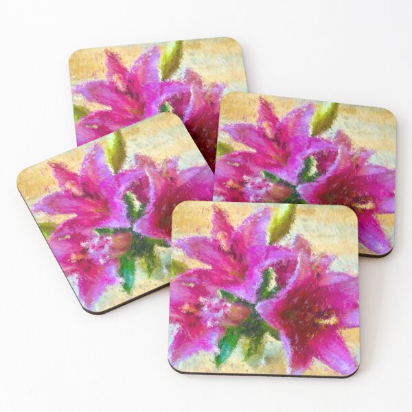 Item preview, Pink Lilies designed and sold by BluestPeony.
