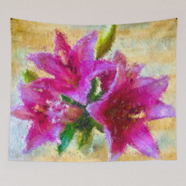 Item preview, Pink Lilies designed and sold by BluestPeony.