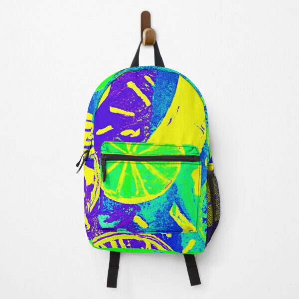 Item preview, Expressive Fruits Neon Color Pattern Art designed and sold by Health And Fitness Posts e-Store.
