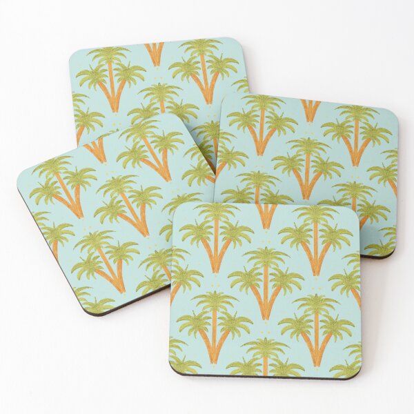Item preview, Sun-kissed Serenity: Vibrant Palm Tree Pattern for Beach Lovers GD23-A102 designed and sold by Gabba Delgado.