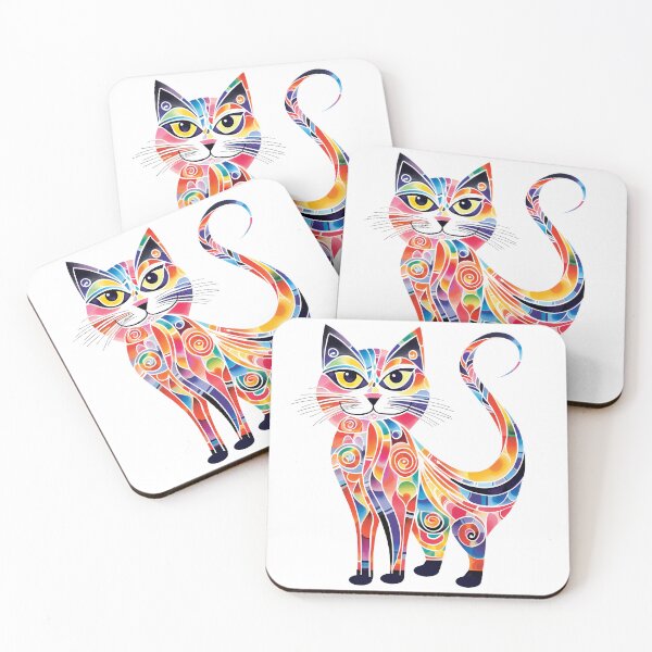 Item preview, Whimsical Cat #1 designed and sold by Cindy Sowers.