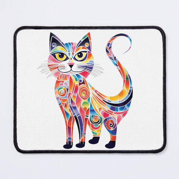 Item preview, Whimsical Cat #1 designed and sold by Cindy Sowers.