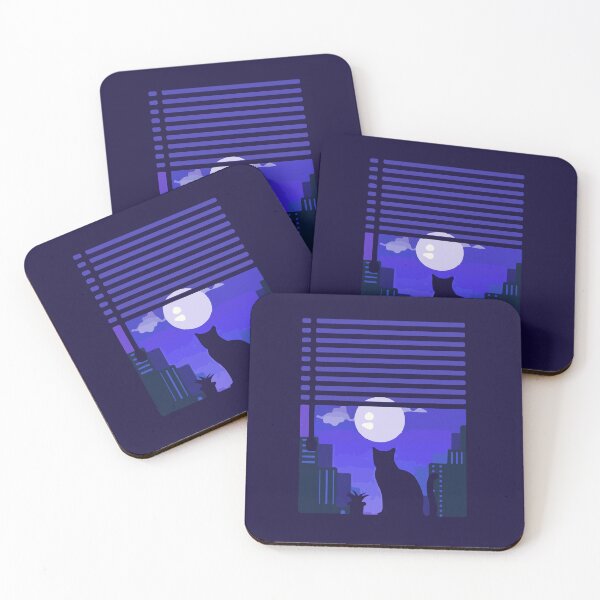 Item preview, Mystic Moonlight: The Nocturnal Feline designed and sold by arthemdesign.