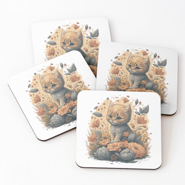 Item preview, Baby Kitten - Winter Color Style | Magical Cat Lovers Merch designed and sold by MaFleiva.