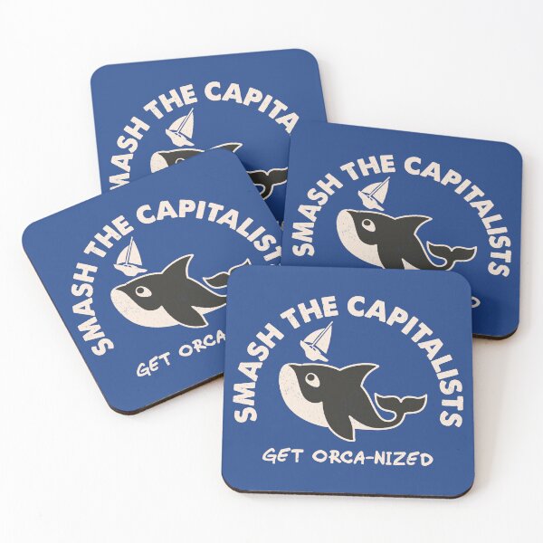 Item preview, Smash Capitalism - Orca Uprising - Killer Whale Gladis - Get Orca-nized designed and sold by Nemons.