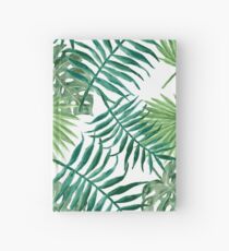 Tropische Palmwedel und Farne Notizbuch