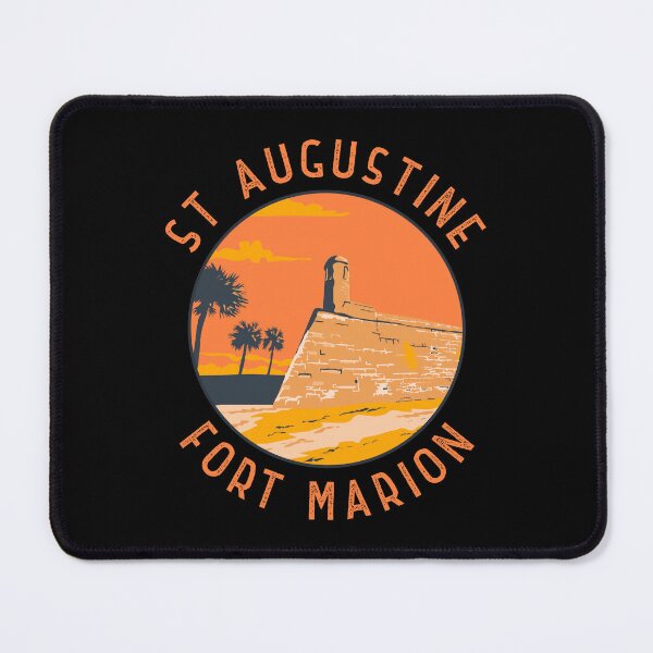 Item preview, St Augustine Florida Retro Distressed Circle designed and sold by KrisSidDesigns.