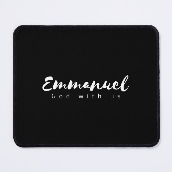 Item preview, Matthew 1 23 | Matt 1 23 | Emmanuel God with Us bible verse designed and sold by Faith at Work.