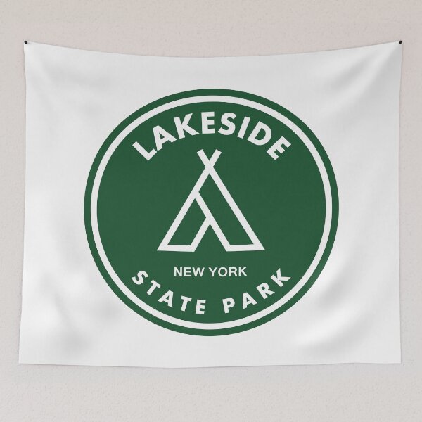 Item preview, Lakeside State Park New York Tent designed and sold by bivenart.