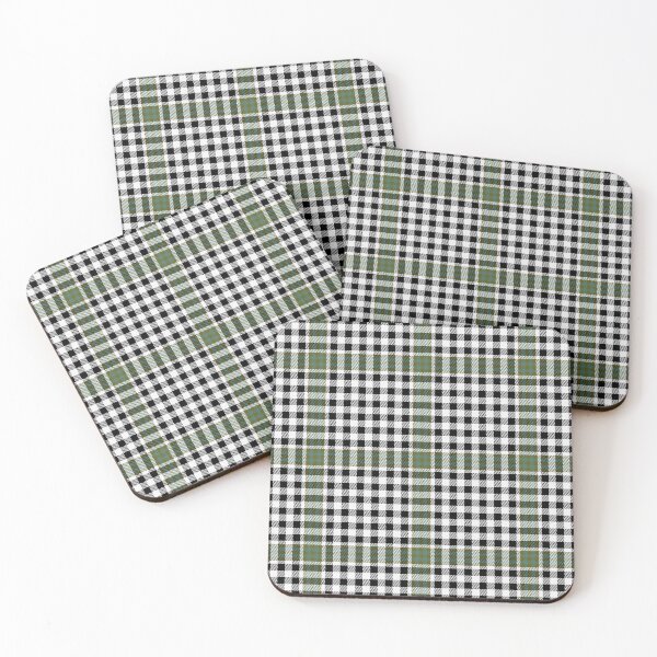 Item preview, Tartan, clan tartan green, white, black. Scottish Plaid pattern. Checkered pattern. designed and sold by iclipart.