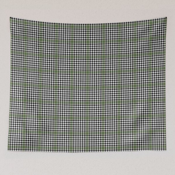 Item preview, Tartan, clan tartan green, white, black. Scottish Plaid pattern. Checkered pattern. designed and sold by iclipart.