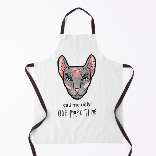Item preview, CALL ME UGLY Sphynx chat, gato esfinge, gato sin pelo designed and sold by Ann Yume.