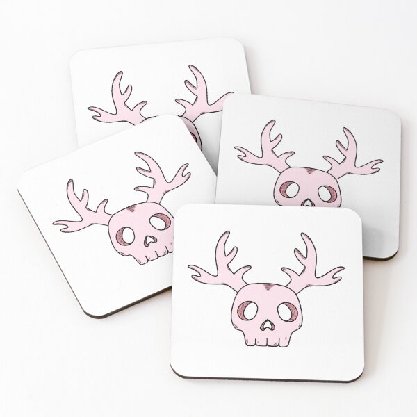 Item preview, Pink Deer Skull Antlers  designed and sold by KalicoLys.
