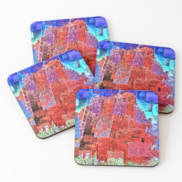 Item preview, Trees in Red and Blue designed and sold by Daniel Janda.