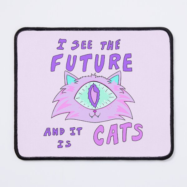 Item preview, The Future is Cats designed and sold by KateLizzyDavis.
