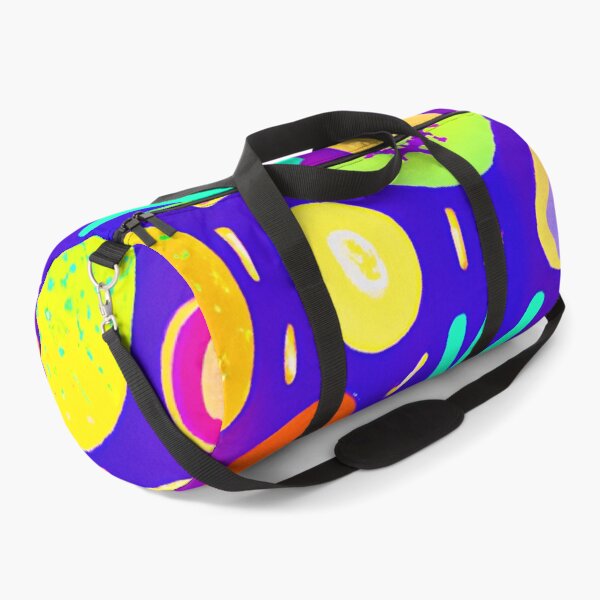 Item preview, Neon Dynamic Fruit Pattern Art designed and sold by Health And Fitness Posts e-Store.