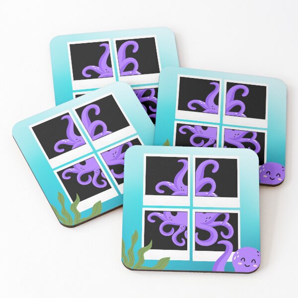Item preview, Cute Cartoon Octopus Photoshoot designed and sold by JayBell22.