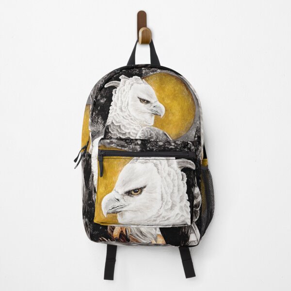 Item preview, Harpy eagle Watercolor at night sky designed and sold by MandalaSoul.