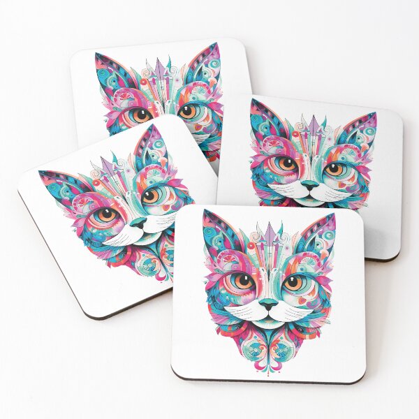 Item preview, Whimsical Cat #3 designed and sold by Cindy Sowers.