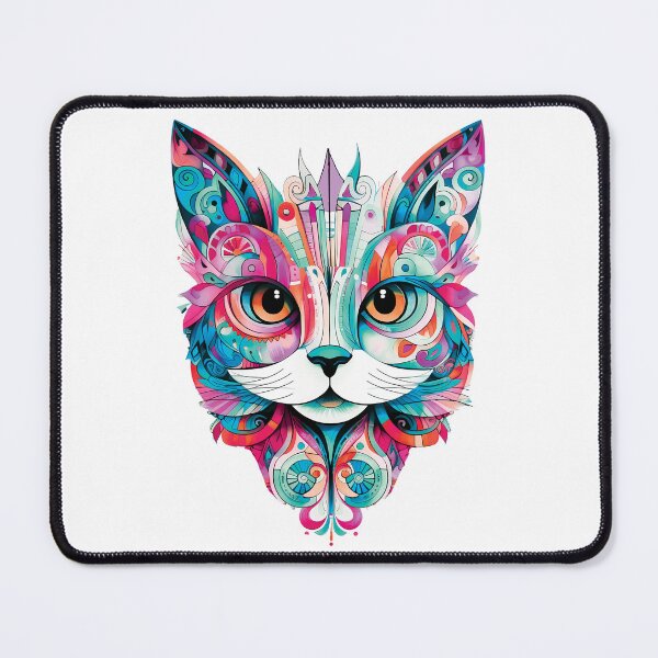 Item preview, Whimsical Cat #3 designed and sold by Cindy Sowers.